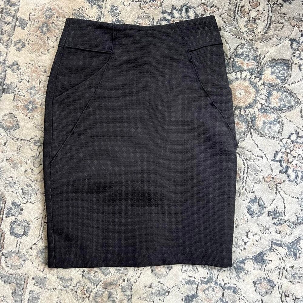 Mario-serrani Women's Grey and Black Skirt